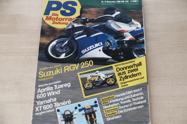PS Sport Motorrad 11/1988